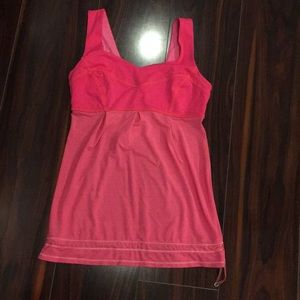 Lululemon hot pink tank
